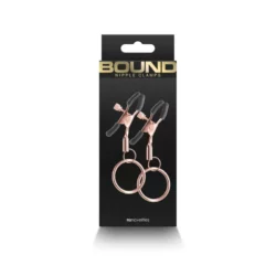 Bound Nipple Clamps C2 Rose Gold
