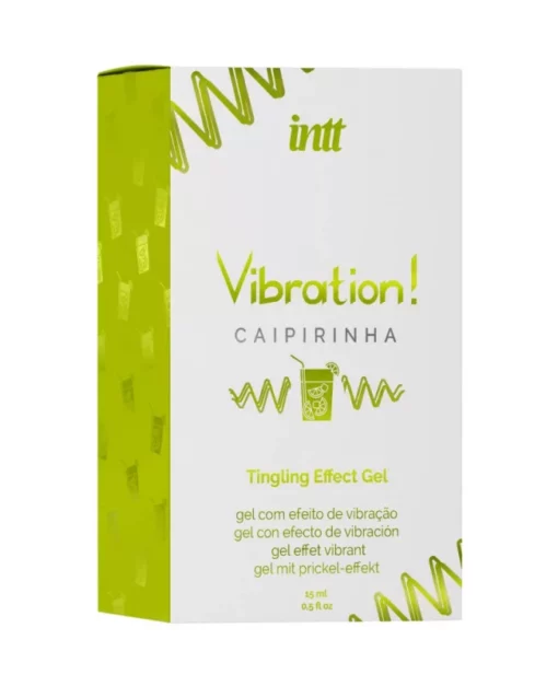 Izgató gél Vibration caipirinha airless bottle 15 ml