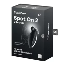 Satisfyer Spot On 2 vibrációs izgató (fekete).