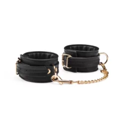 Bilincs Black organosilicon wrist cuffs