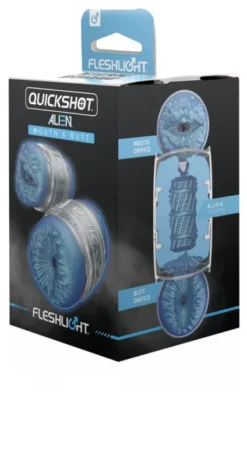 Fleshlight Quickshot Alien punci és popsi (Alien betéttel)