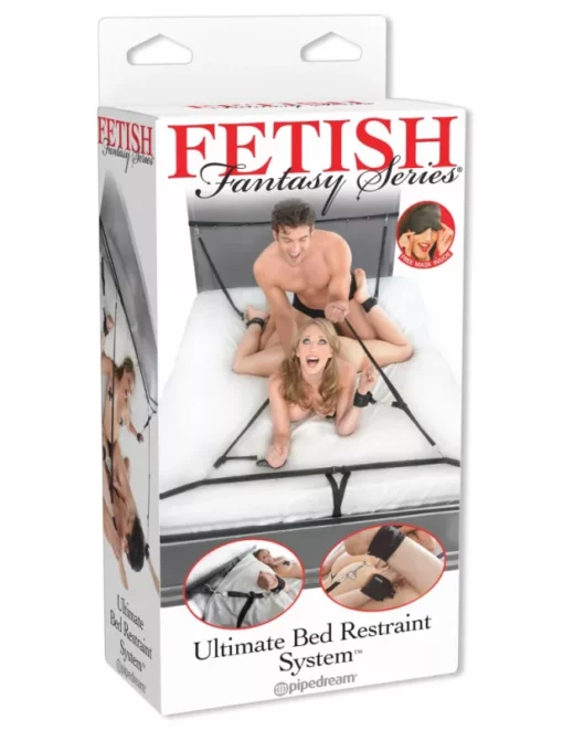 Fetish fantasy series ultimate bed restraint system