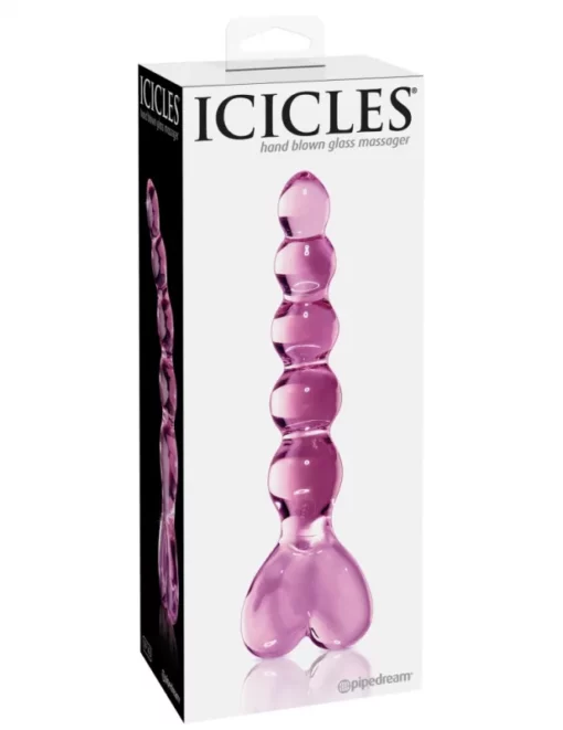Üveg dildó Icicles no. 43