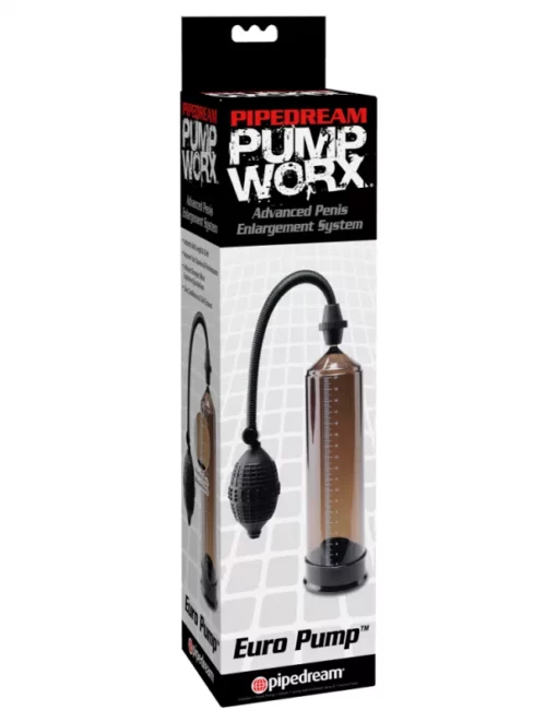 Péniszpumpa Euro pump smoke/ black