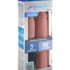 Sleeve Vibrating 3" Plug w/Remote Light 23 cm
