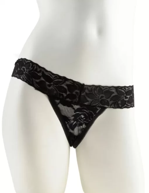Remote Control Vibrating Panties Black