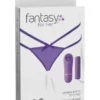 Bugyiba rejtett távirányítós vibrátor Petite panty thrill her purple