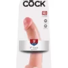 King dildó | 23 cm | natúr