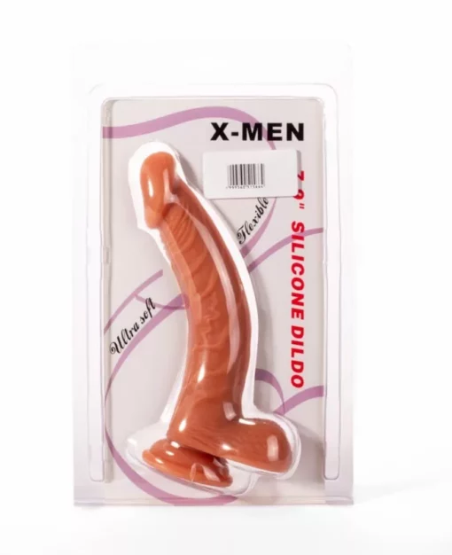 X men szilikon herés dildó silicone dildo flesh 20 cm