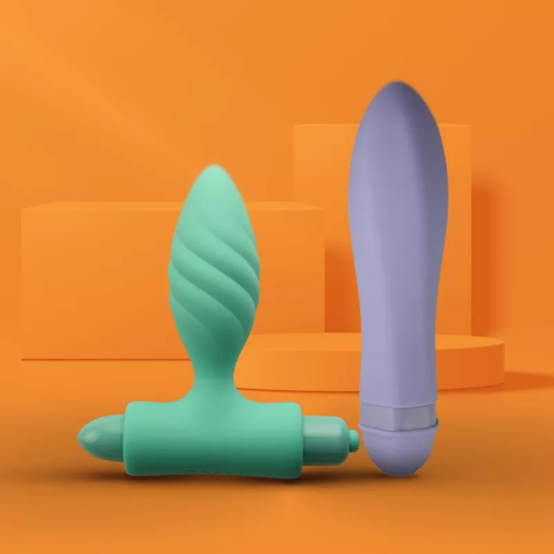 Vibrátor és anál plug szett Feel me