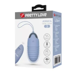Távirányítós vibrációs tojás Pretty love jessica blue