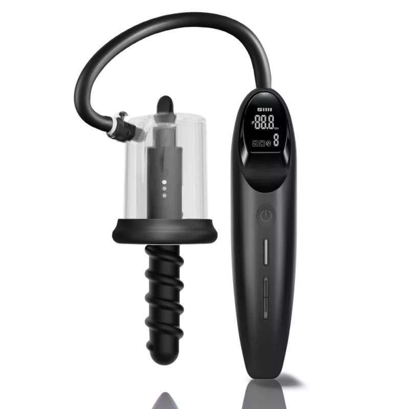 Prosztata masszírozó fenékdugó Roscup pro smart vibrating rosebud pump (2 plugs / set)