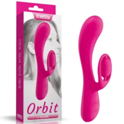 Csiklóizgatós szilikon vibrátor L'allure orbit rechargeable vibrator