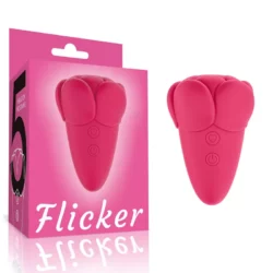 Újratölthető vibrátor Flicker rechargeable vibrator rose red