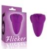 Újratölthető szilikon vibrátor Flicker rechargeable vibrator purple