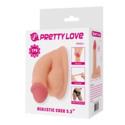 Realisztikus dildó Pretty love wildon realistic cock 5,3"