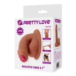 Realisztikus dildó Pretty love warnell realistic cock 5,1"