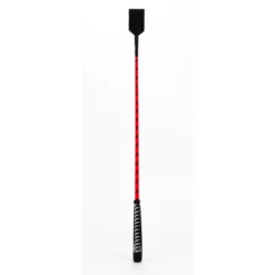 Lovaglópálca piros Riding stick Nylon stick handle nubuck leather top