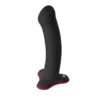 Szilikon dildó fekete Magnum black