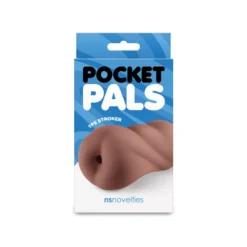 Pocket Pals Anal Stroker Brown