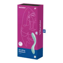 Satisfyer Rrrolling Explosion g pont vibrátor, mozgó golyócskával (zöld)