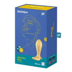 Satisfyer Intensity Plug análvibrátor (arany) (APP os)