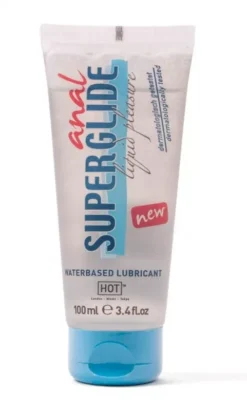 HOT Anal Superglide Liquid Pleasure waterbased lubricant 100 ml
