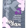 2 in 1 Sensual Massage Lubricant Gel 5 ml sachet