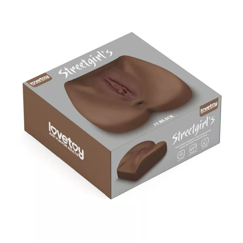 Férfiaknak vagina és ánusz maszturbátor Streetgirl's 1 black