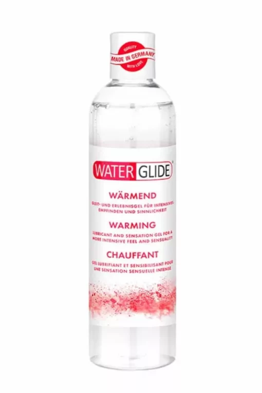 Water Glide Warming vízbázisú síkosító melegítő hatással (300 ml)
