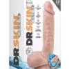 Önsíkosító herés dildó 21,5 cm Dr. Skin 8.5I inch self lubricating dildo