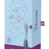 Satisfyer G Spot Flex 3 g pont vibrátor (szürke)