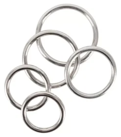 Péniszgyűrű Bad Kitty Set of 5 Metal Rings
