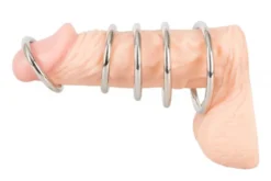 Péniszgyűrű Bad Kitty Set of 5 Metal Rings