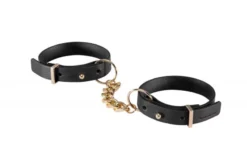 Designer karkötők-bilincsek fekete színben – MAZE Thincuffs Black