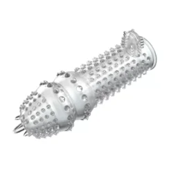 Pénisz hüvely a kivételes teljesítményért, 12,8 cm. – Tiszta pénisz hüvely