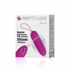 Szilikon Vibro Egg, Dombornyomott Felület – Pretty Love Dawn