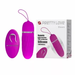 Szilikon Vibro Egg, Dombornyomott Felület – Pretty Love Dawn