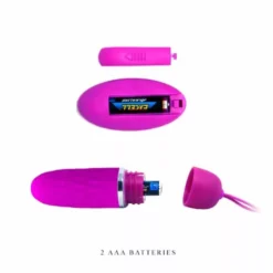 Szilikon Vibro Egg, Dombornyomott Felület – Pretty Love Dawn