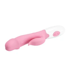 Vibrátor két erős motorral és 30 vibrációs móddal, 19,2 cm. – Pink Péter