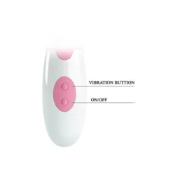 Vibrátor két erős motorral és 30 vibrációs móddal, 19,2 cm. – Pink Péter