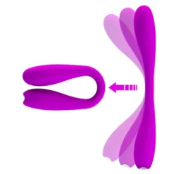 Rugalmas vibrátor sokféle felhasználásra, 17,1 cm. – Yedda Purple