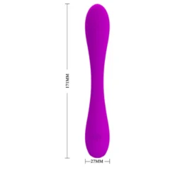 Rugalmas vibrátor sokféle felhasználásra, 17,1 cm. – Yedda Purple