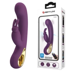 Luxus vibrátor okostelefonos vezérléssel, 21 cm. – Nagyon szeretem, Liam
