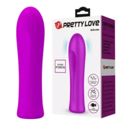 Mini vibrátor, szuper erős, 10,2 cm. – Pretty Love Alfreda Purple I