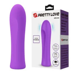 Mini vibrátor, szuper erős, 10,2 cm. – Pretty Love Alfreda Purple II