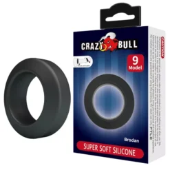 Péniszgyűrű Crazy Bull Brodan Super Soft Silicone Ring