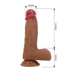 Dildó Pretty Love Duvall 19,3 cm Flesh II