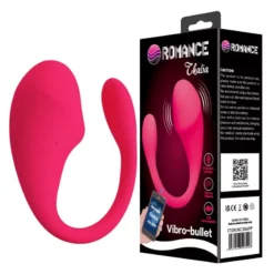Mini vibrátor APP Control BULLET, Multi Programs, 9 Functions of Vibration, Fully Silicone, USB rechargeable, Waterproof