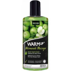 Melegítő hatású étkezési masszázsolaj, zöldalma – WARMup 151 ml